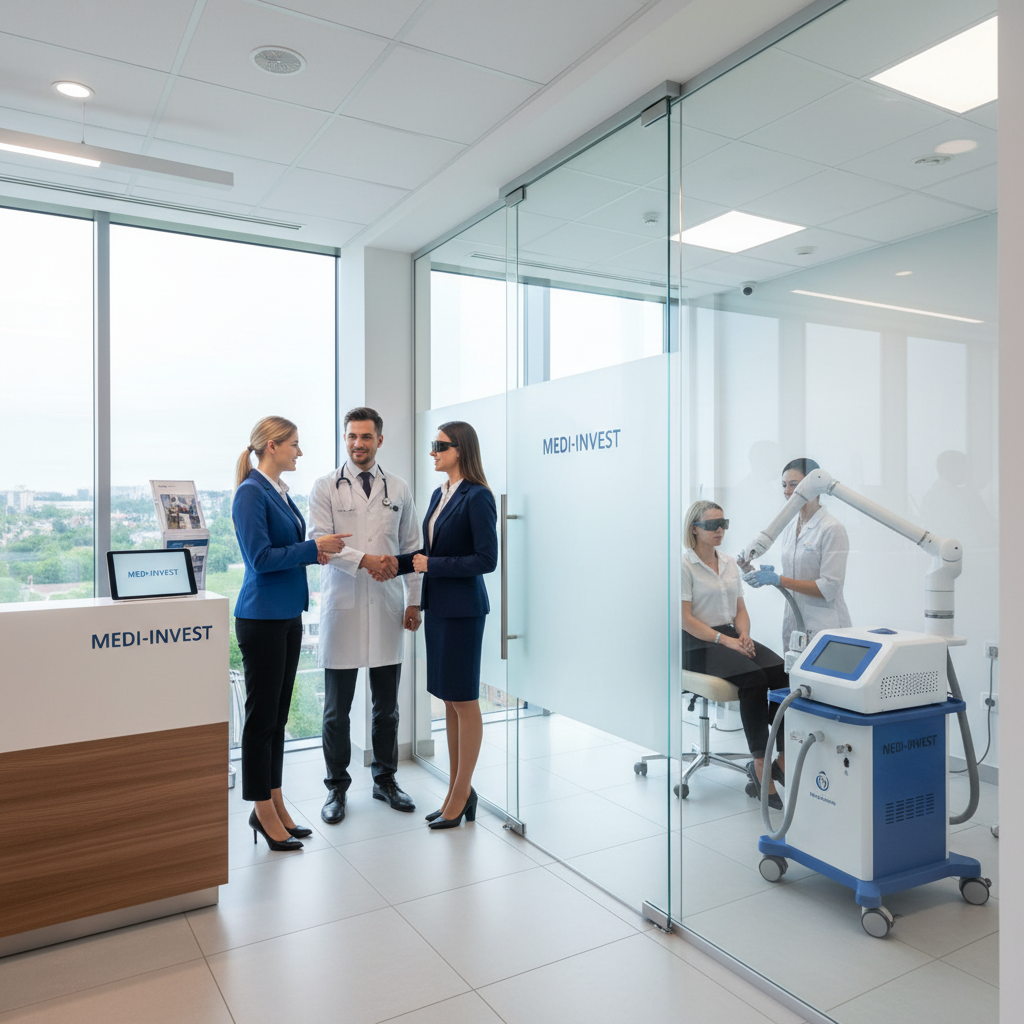 Realistische foto passend bij Medi-Invest: uw partner voor Pico laser apparaten van topkwaliteit voo